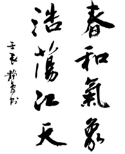 明星徐静蕾的书法作品字照片(明星书法家徐静蕾) 明星徐静蕾的书法作品字照片(明星书法家徐静蕾)