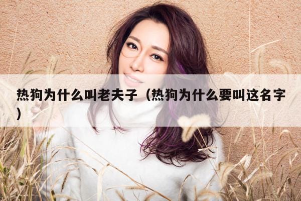 热狗为什么叫老夫子(热狗为什么要叫这名字) 热狗为什么叫老夫子(热狗为什么要叫这名字)