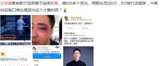 王自健前妻，王自健前妻徐雪(王自健前妻是谁图片)