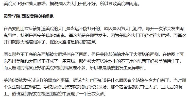 西安美院真实灵异事件探秘,这里的俯视图非常灵异 本文共(1267字) 西安美院真实灵异事件探秘,这里的俯视图非常灵异 本文共(1267字)