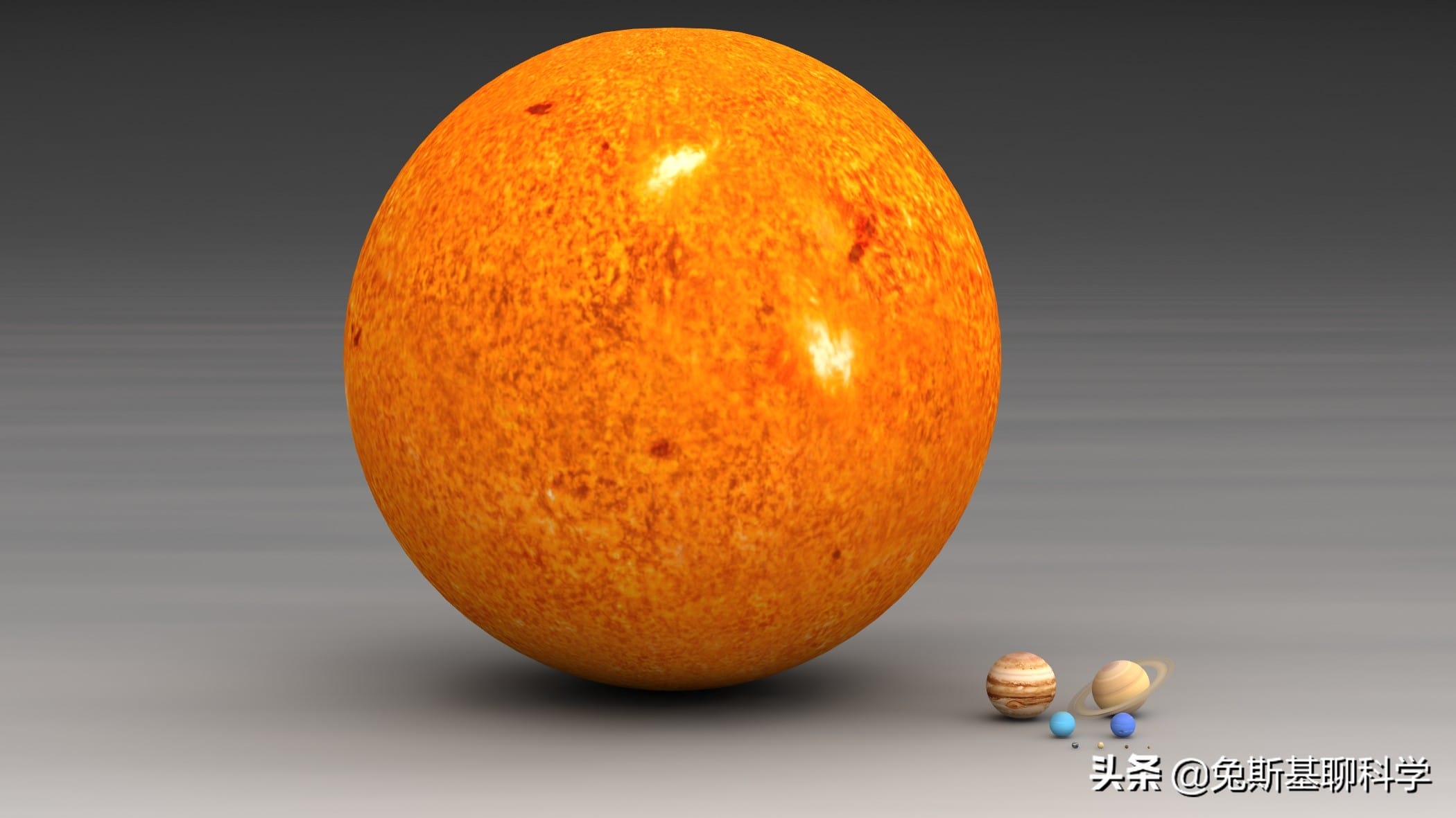 太阳系八大行星大小排名图片（太阳系八大行星示意图）(图9)