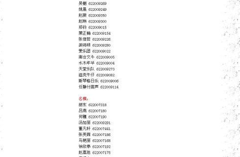 明星电话,明星电话号码大全,本文共(2229字) 明星电话,明星电话号码大全,本文共(2229字)