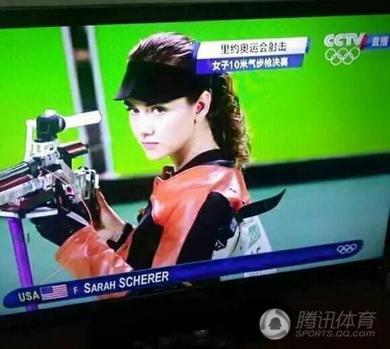 美国美女射击运动员萨拉·舍雷尔(Sara(美国射击女选手) 美国美女射击运动员萨拉·舍雷尔(Sara(美国射击女选手)