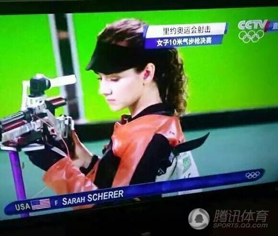美国美女射击运动员萨拉·舍雷尔(Sara(美国射击女选手) 美国美女射击运动员萨拉·舍雷尔(Sara(美国射击女选手)