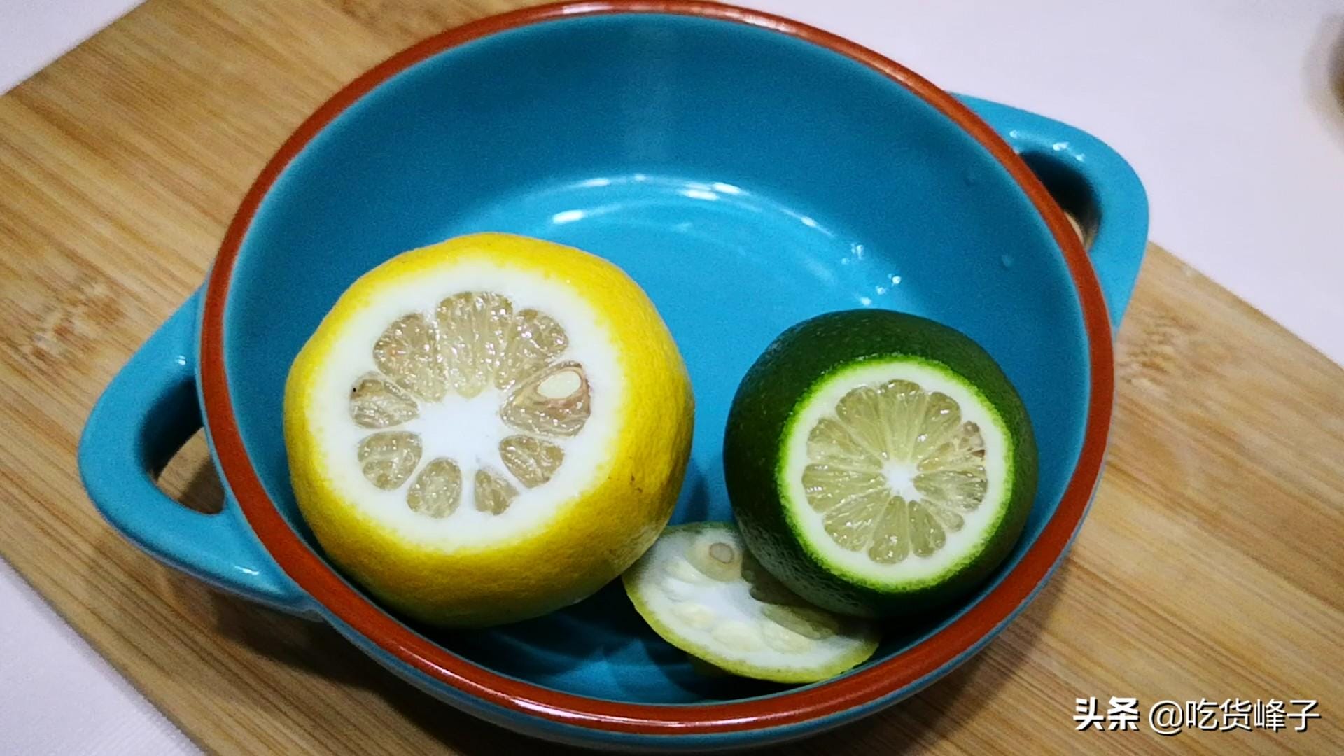 青柠檬和黄柠檬有什么区别-哪个营养好-（青柠檬和黄柠檬的区别）(图1)