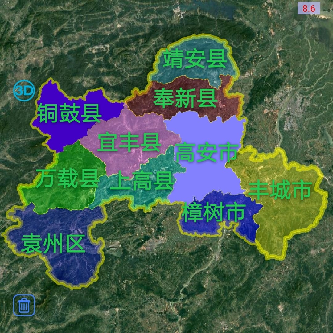 江西省宜春市有几个区几个县（宜春市有几个区几个县）(图2)