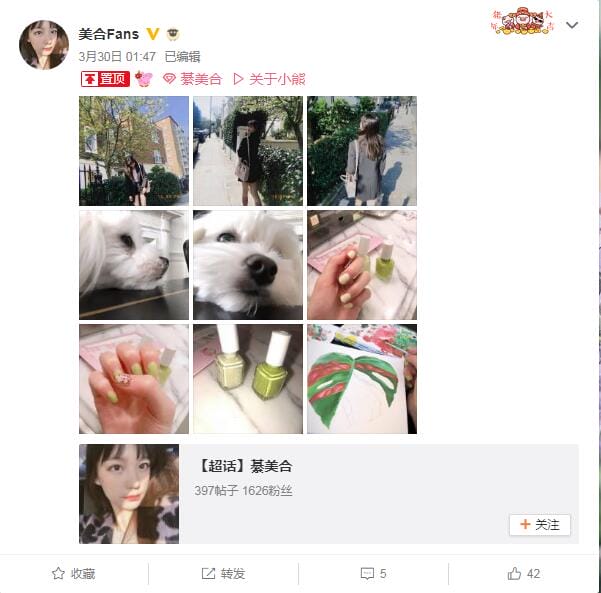 綦美合为什么退出微博不发微博了 綦美合为什么退出微博不发微博了
