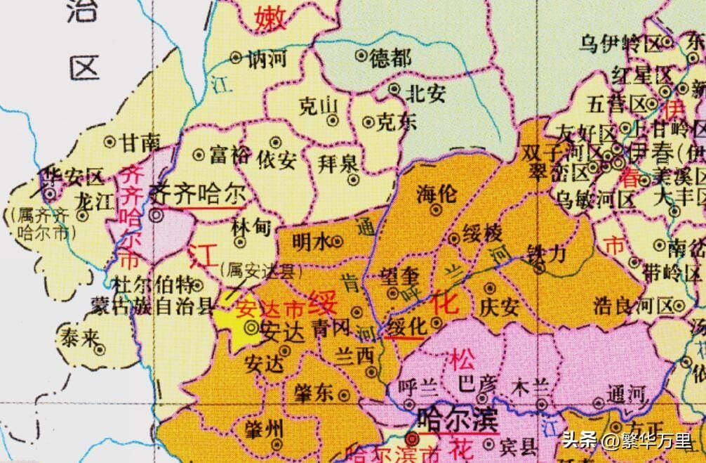 黑龙江省大庆市什么区（大庆在哪个省）(图5)