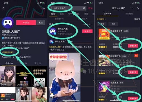 抖音小游戏任务发布(抖音小游戏任务发布在哪里)