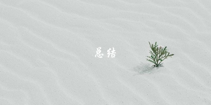 总结 总结