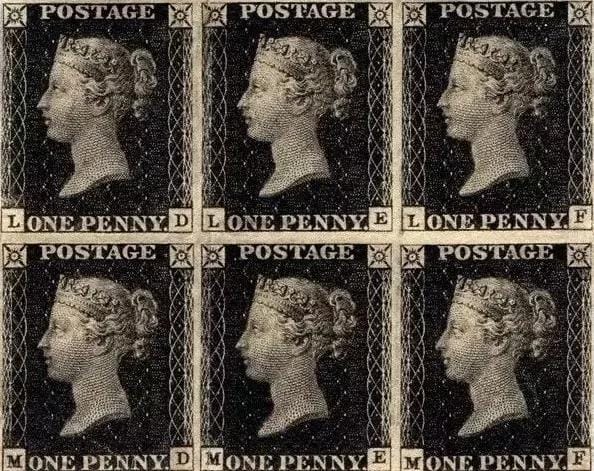世界上第一枚邮票是英国发行的吗（世界第一枚邮票出现在哪个国家）(图2)