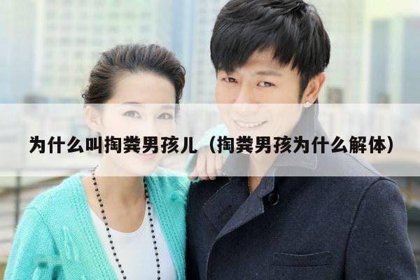 为什么叫掏粪男孩儿(掏粪男孩为什么解体) 为什么叫掏粪男孩儿(掏粪男孩为什么解体)