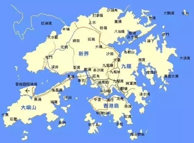 香港土地面积相当于哪个市（香港土地面积有多大）(图1)