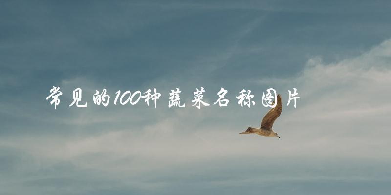 100种常见蔬菜名称图片大全! 100种常见蔬菜名称图片大全!