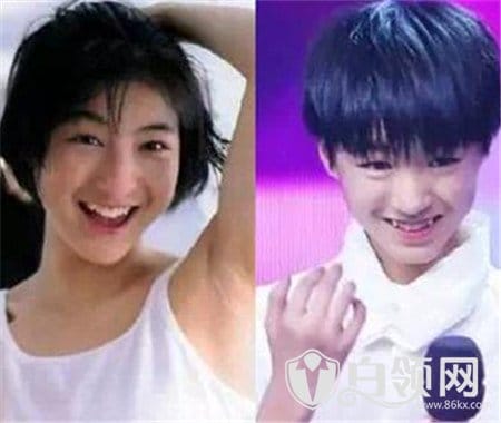 广末凉子撞脸王俊凯图 广末凉子撞脸王俊凯图