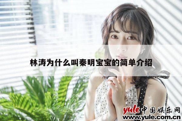林涛为什么叫秦明宝宝的简单介绍 林涛为什么叫秦明宝宝的简单介绍