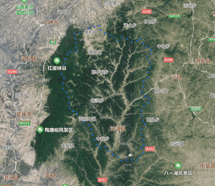 沁源县在长治什么地方（沁源县属于哪个省哪个市）(图2)