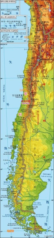 智利在南美洲的地位怎么样（智利在哪里世界地图）(图1)