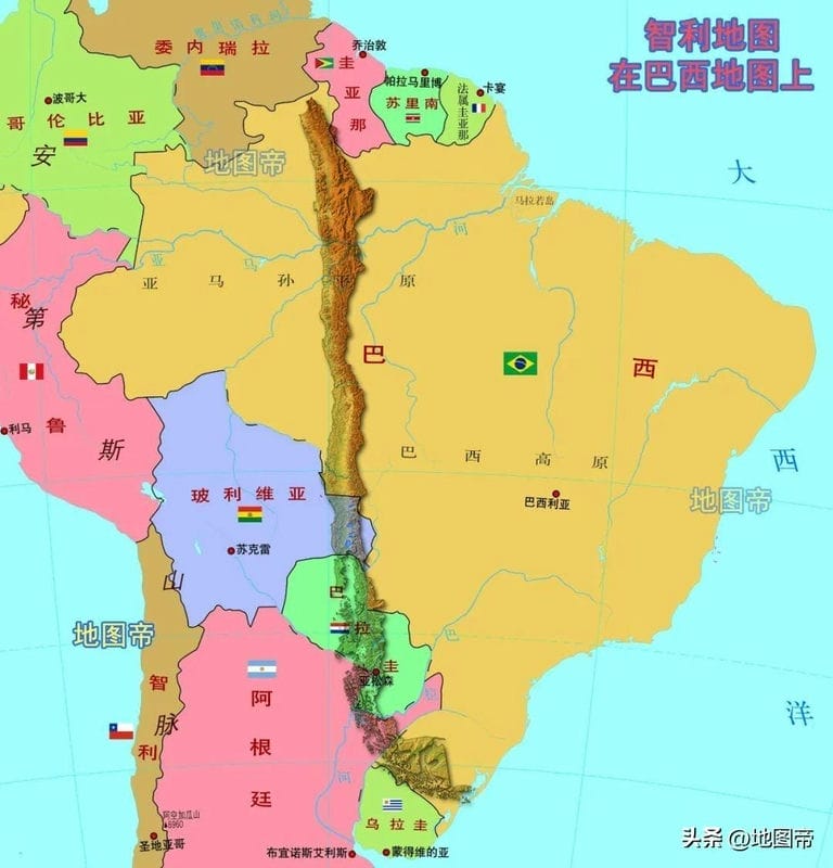智利在南美洲的地位怎么样（智利在哪里世界地图）(图11)
