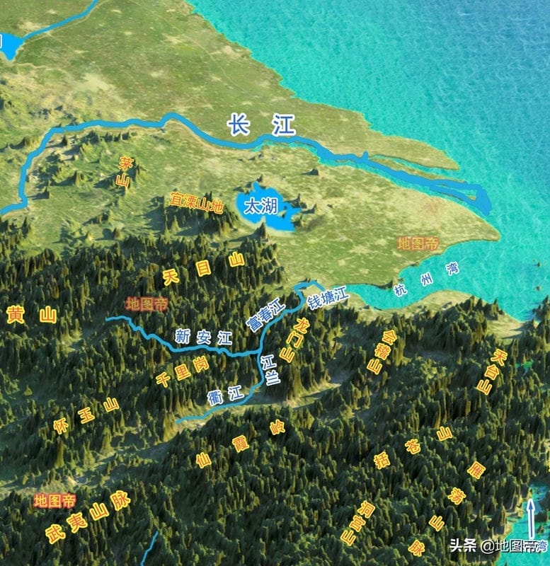 太湖在哪几个省的交界处（太湖有多大面积介绍）(图2)