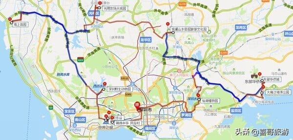 深圳旅游景点 自驾游（深圳景点排行榜前十名是什么地方）(图2)