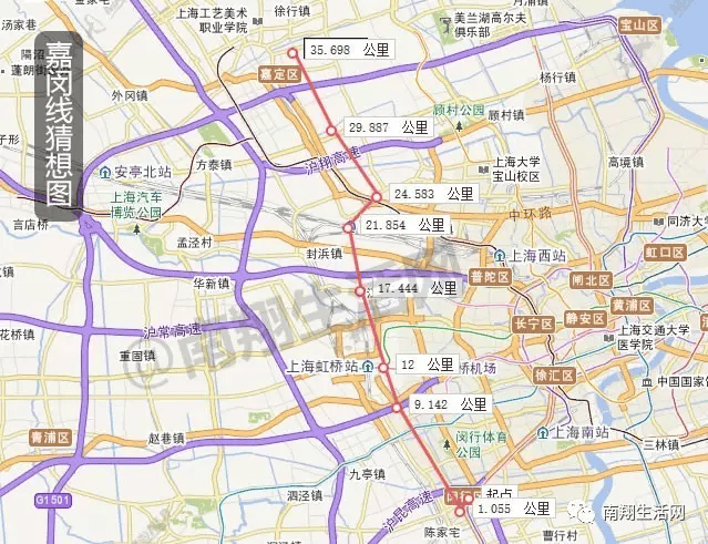 嘉闵线轨交最新规划图,嘉闵线什么时候开工? 本文共(760字) 嘉闵线轨交最新规划图,嘉闵线什么时候开工? 本文共(760字)