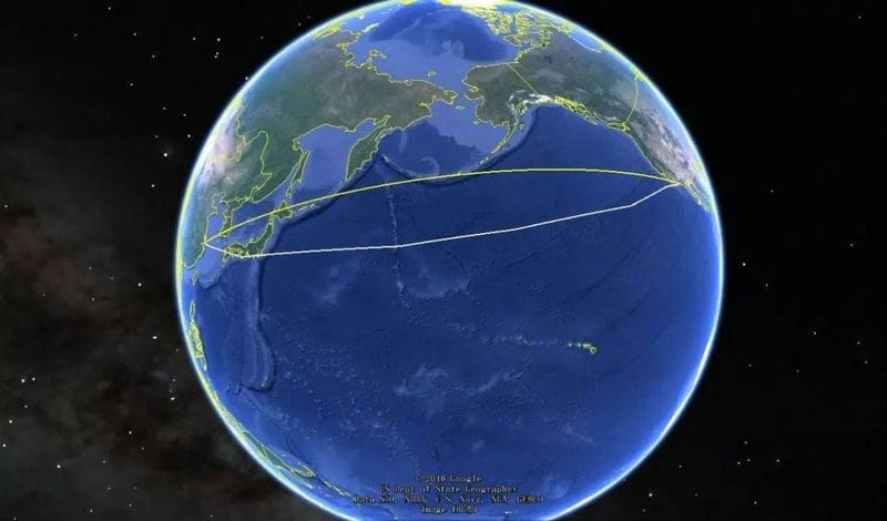飞机为什么不直接横飞太平洋（飞机为什么不飞直线）(图3)
