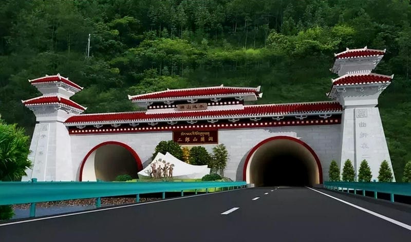 全国最长公路的隧道有多长（中国最长的10个隧道）(图6)