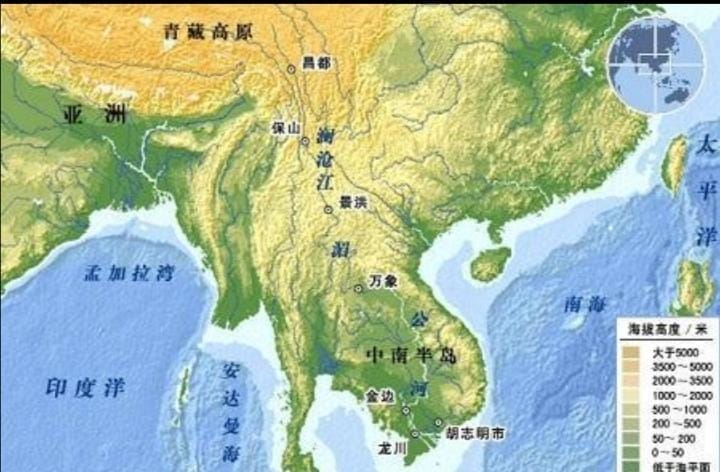 湄公河分别流经了哪些国家（湄公河在我国境内被称为什么）(图1)