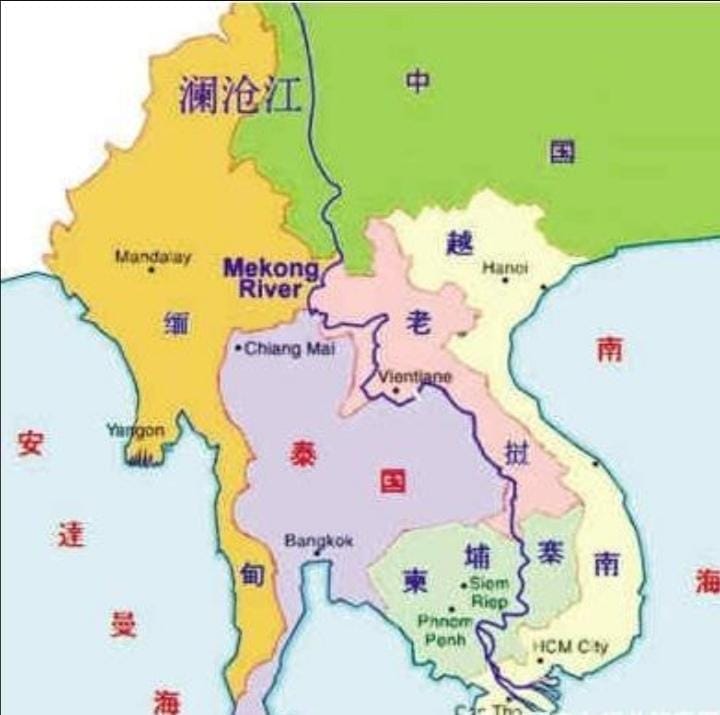 湄公河分别流经了哪些国家（湄公河在我国境内被称为什么）(图3)