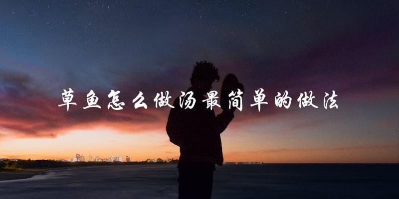 草鱼汤最简单的做法,教你一步到位! 草鱼汤最简单的做法,教你一步到位!