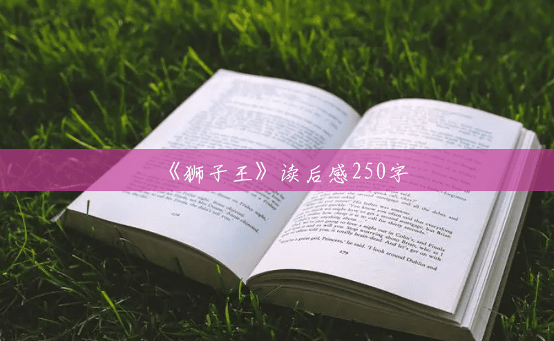 《狮子王》读后感250字 《狮子王》读后感250字