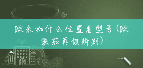 欧米咖什么位置看型号(欧米茄真假辨别) 欧米咖什么位置看型号(欧米茄真假辨别)