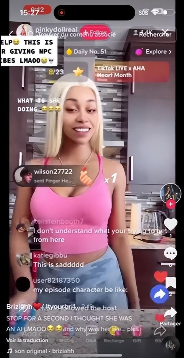 网红假扮NPC火遍Tiktok,反向恐怖谷,把网友们吓坏了