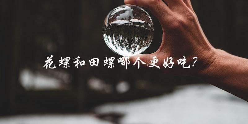 花螺和田螺哪个更好吃? 花螺和田螺哪个更好吃?