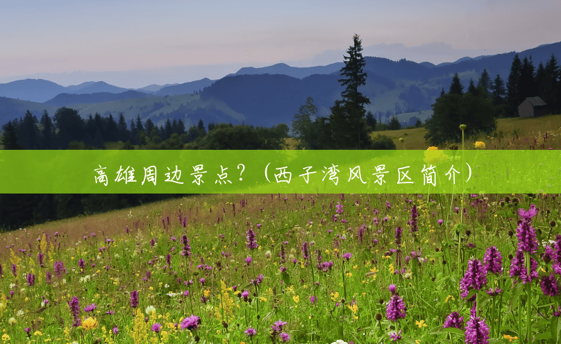 高雄周边景点?(西子湾风景区简介) 高雄周边景点?(西子湾风景区简介)