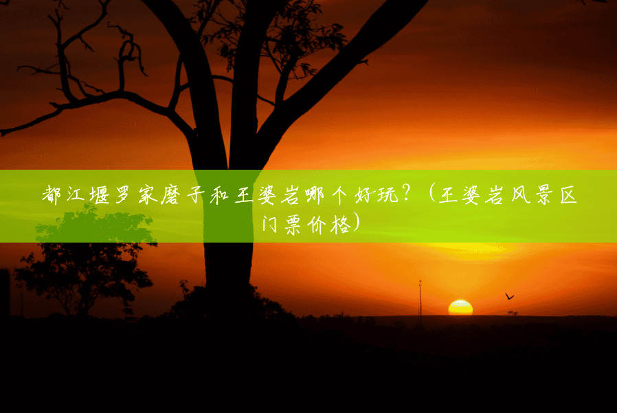 都江堰罗家磨子和王婆岩哪个好玩?(王婆岩风景区门票价格) 都江堰罗家磨子和王婆岩哪个好玩?(王婆岩风景区门票价格)