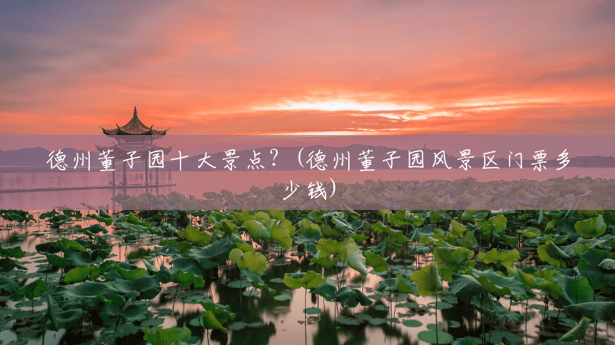 德州董子园十大景点?(德州董子园风景区门票多少钱) 德州董子园十大景点?(德州董子园风景区门票多少钱)