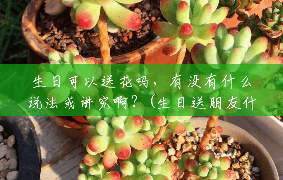 生日可以送花吗,有没有什么说法或讲究啊?(生日送朋友什么花 女性) 生日可以送花吗,有没有什么说法或讲究啊?(生日送朋友什么花 女性)