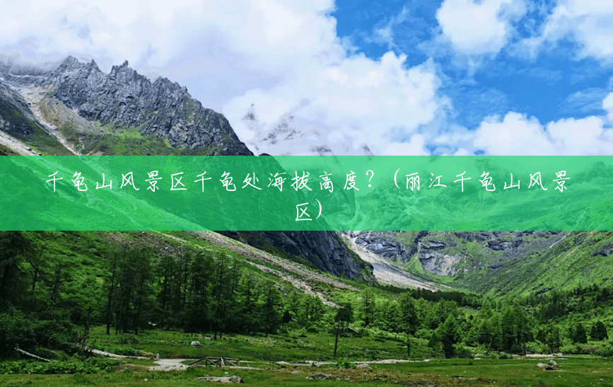 千龟山风景区千龟处海拔高度?(丽江千龟山风景区) 千龟山风景区千龟处海拔高度?(丽江千龟山风景区)