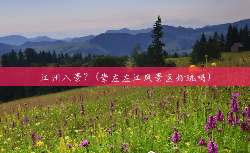 江州八景?(崇左左江风景区好玩吗) 江州八景?(崇左左江风景区好玩吗)
