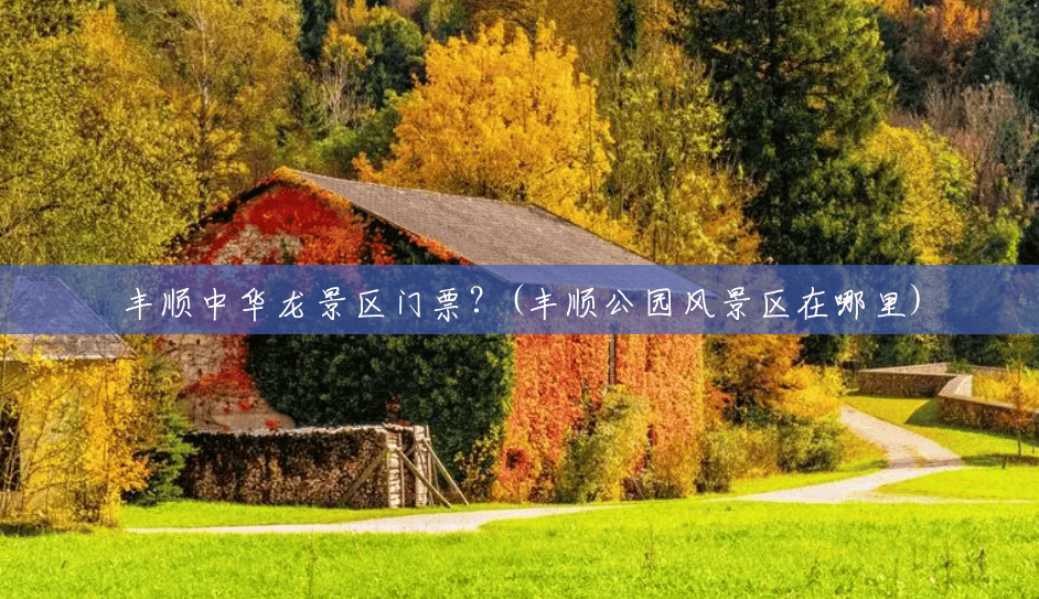 丰顺中华龙景区门票?(丰顺公园风景区在哪里) 丰顺中华龙景区门票?(丰顺公园风景区在哪里)