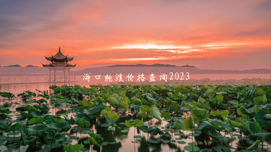 海口轮渡价格查询2023 海口轮渡价格查询2023