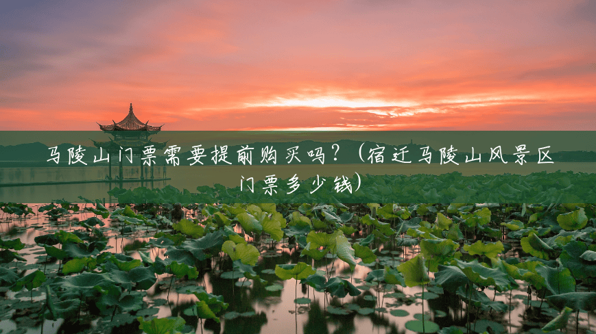 马陵山门票需要提前购买吗?(宿迁马陵山风景区门票多少钱) 马陵山门票需要提前购买吗?(宿迁马陵山风景区门票多少钱)