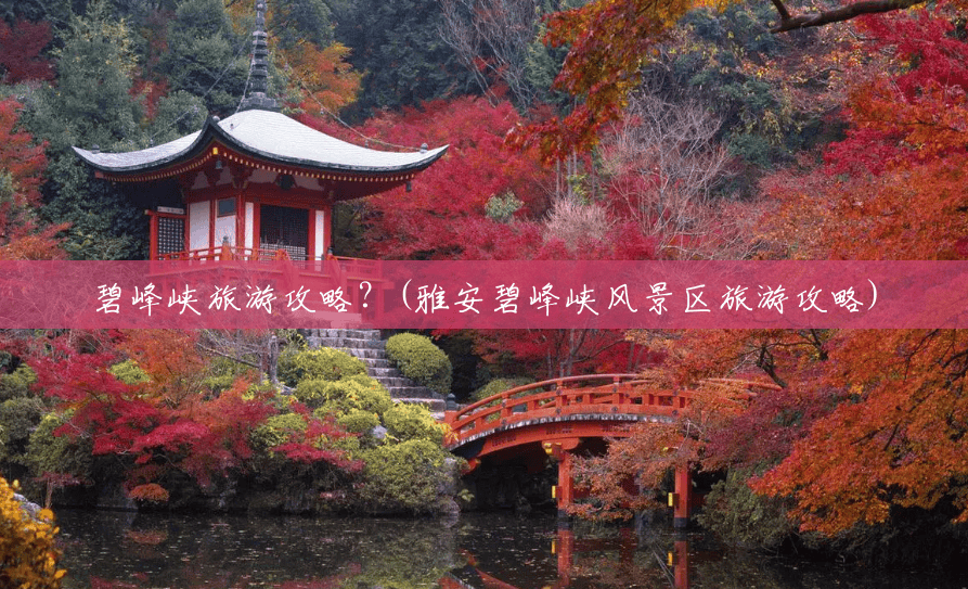 碧峰峡旅游攻略?(雅安碧峰峡风景区旅游攻略) 碧峰峡旅游攻略?(雅安碧峰峡风景区旅游攻略)