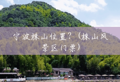 宁波株山位置？(株山风景区门票)