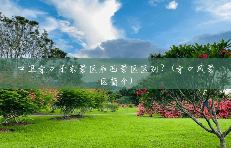 中卫寺口子东景区和西景区区别?(寺口风景区简介) 中卫寺口子东景区和西景区区别?(寺口风景区简介)