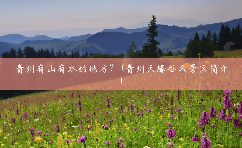 青州有山有水的地方?(青州天缘谷风景区简介) 青州有山有水的地方?(青州天缘谷风景区简介)