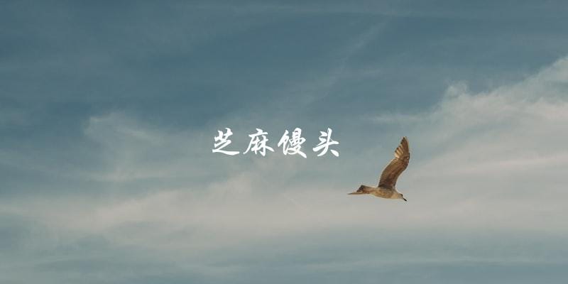 芝麻馒头 芝麻馒头