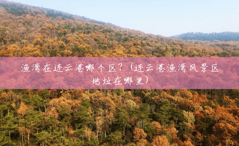 渔湾在连云港哪个区?(连云港渔湾风景区地址在哪里) 渔湾在连云港哪个区?(连云港渔湾风景区地址在哪里)